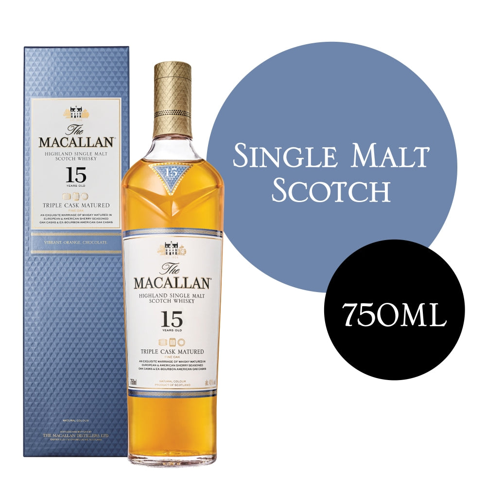 Macallan 15 Btl 750ml 1 EA