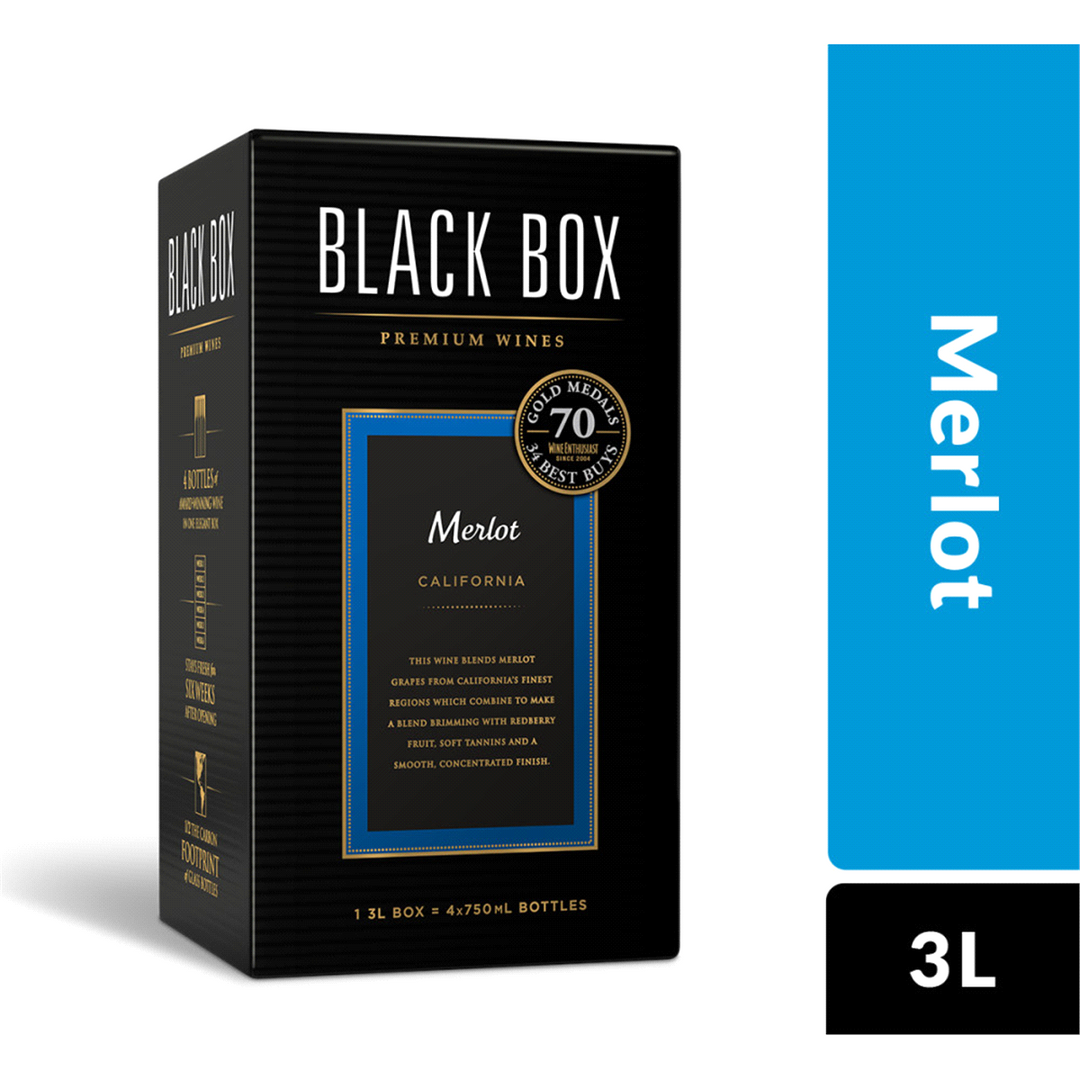 Black Box Merlot 3L 1 PK