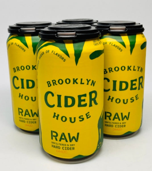 Brooklyn Cider House Raw Hard Cider 12oz 4 PK