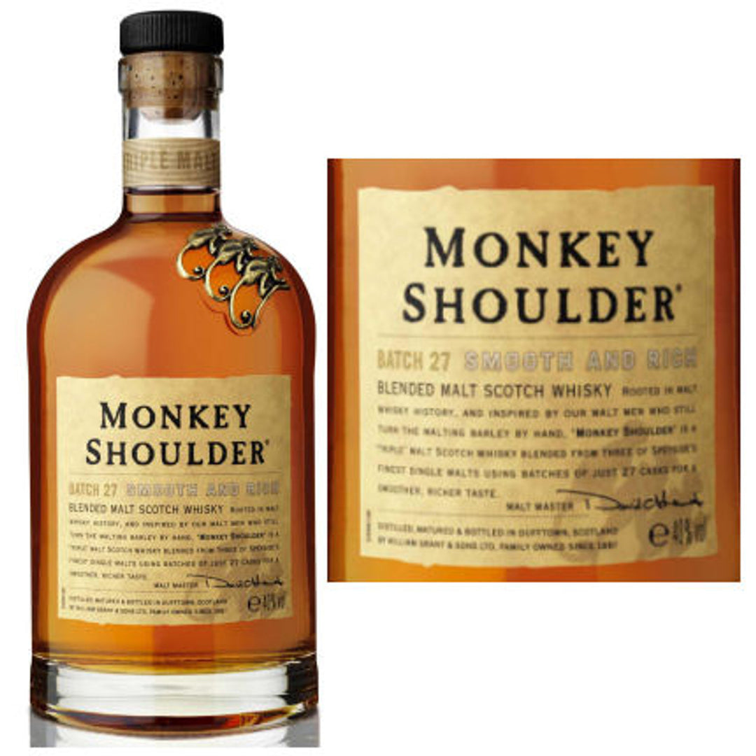 Monkey Shoulder Scotch Whiskey Btl 750ml 1 EA