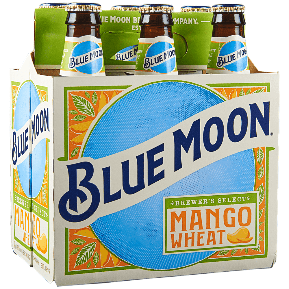 Blue Moon Blue Moon Mango Wheat Btl 12oz 6 PK