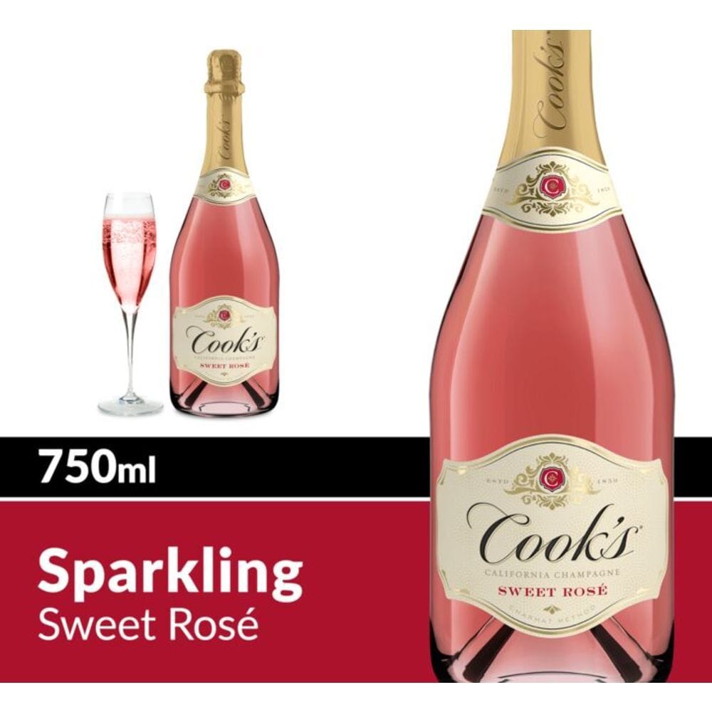 Cooks Sweet Rose 750ml 1 PK